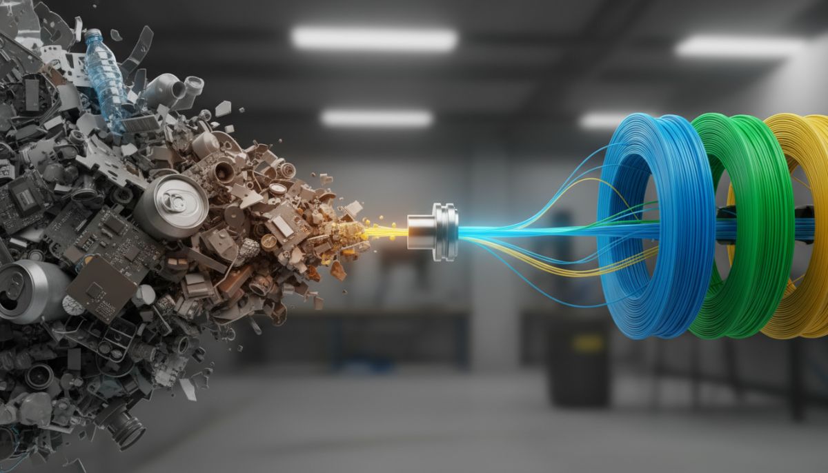 Waste In, Custom Filament Out: A Critical Look at the Creality M1 & R1 System